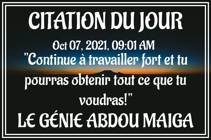 GenieMaiga's tweet photo. CITATION DU JOUR https://t.co/BfxMol2bKE