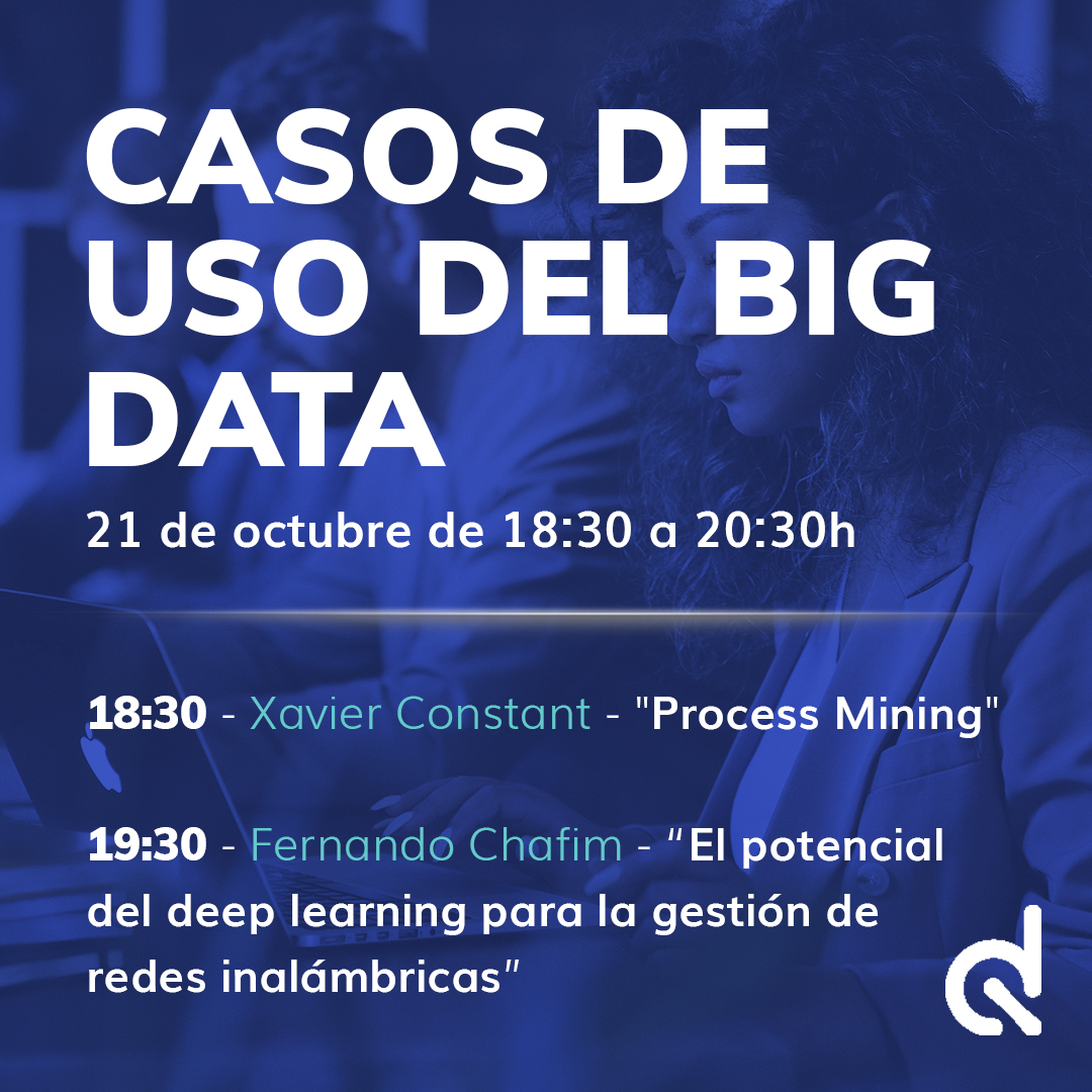 datahack_'s tweet photo. 🚨 ¡¡Nuevo #webinargratuito!! 🚨 El día 𝟐𝟏 𝐝𝐞 𝐨𝐜𝐭𝐮𝐛𝐫𝐞 tendremos una sesión doble en la que presentaremos las 𝐝𝐢𝐟𝐞𝐫𝐞𝐧𝐭𝐞𝐬 𝐚𝐩𝐥𝐢𝐜𝐚𝐜𝐢𝐨𝐧𝐞𝐬 𝐝𝐞𝐥 𝐁𝐢𝐠 𝐃𝐚𝐭𝐚 𝐲 𝐞𝐣𝐞𝐦𝐩𝐥𝐨𝐬 𝐝𝐞 𝐬𝐮 𝐮𝐬𝐨.
#analytics #bigdata #bigdataanalyst #datascience https://t.co/3HSrKhwxeF