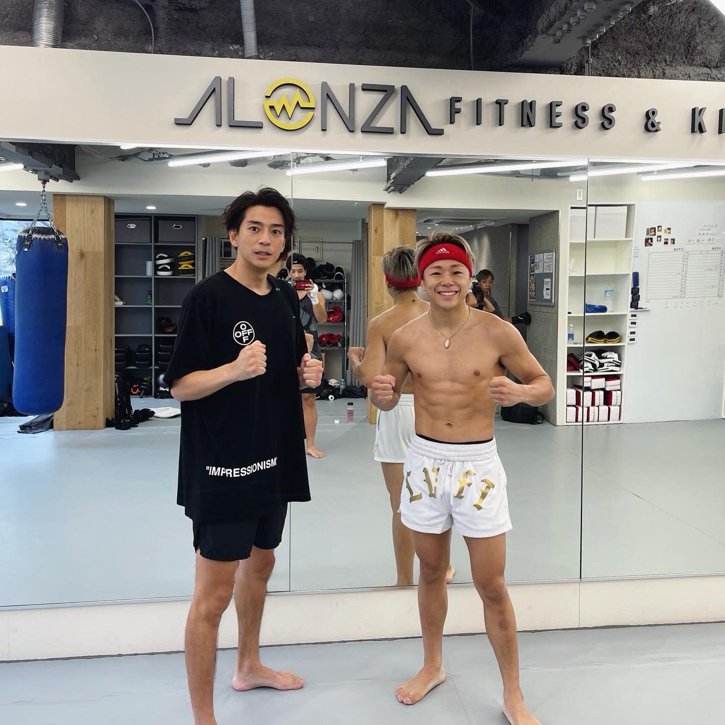 武尊 Takeru 今日は三浦翔平さんがalonzaに 格闘技に対してもストイックで めっちゃ上手かった T Co Lejhwk2dly Twitter