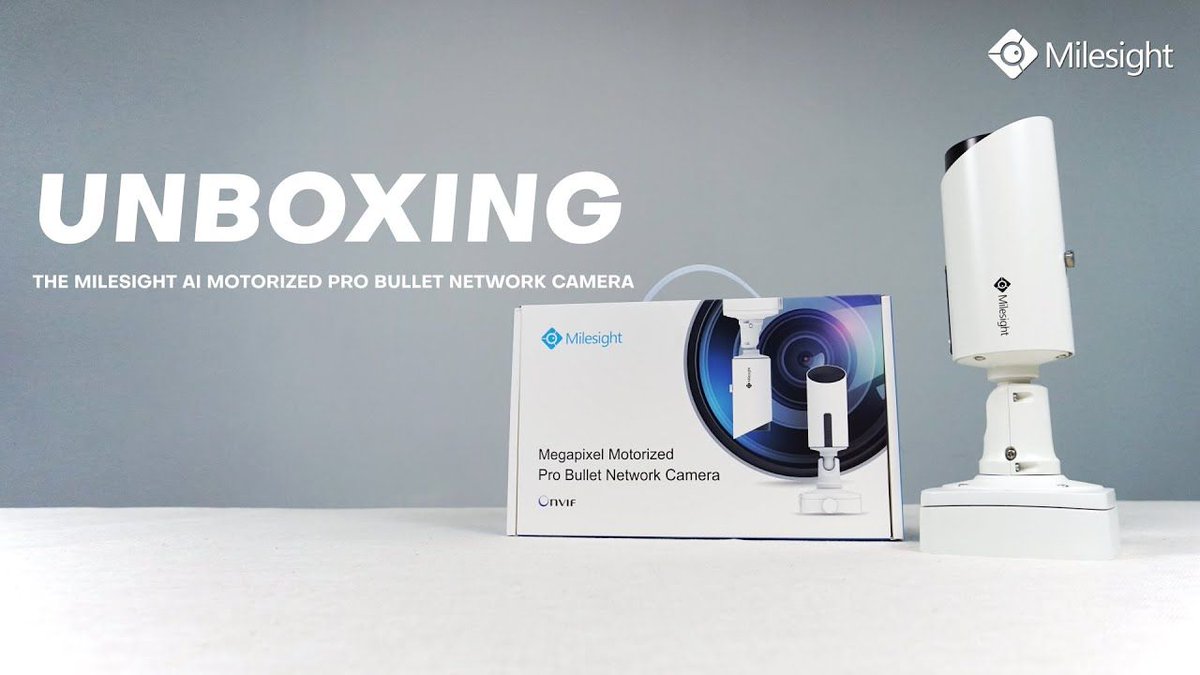 Considering the Milesight AI Motorised Pro Bullet Camera for your next project?

Take an in-depth look at this camera’s special features and capabilities in Milesight’s latest unboxing video - buff.ly/3BffXIX
