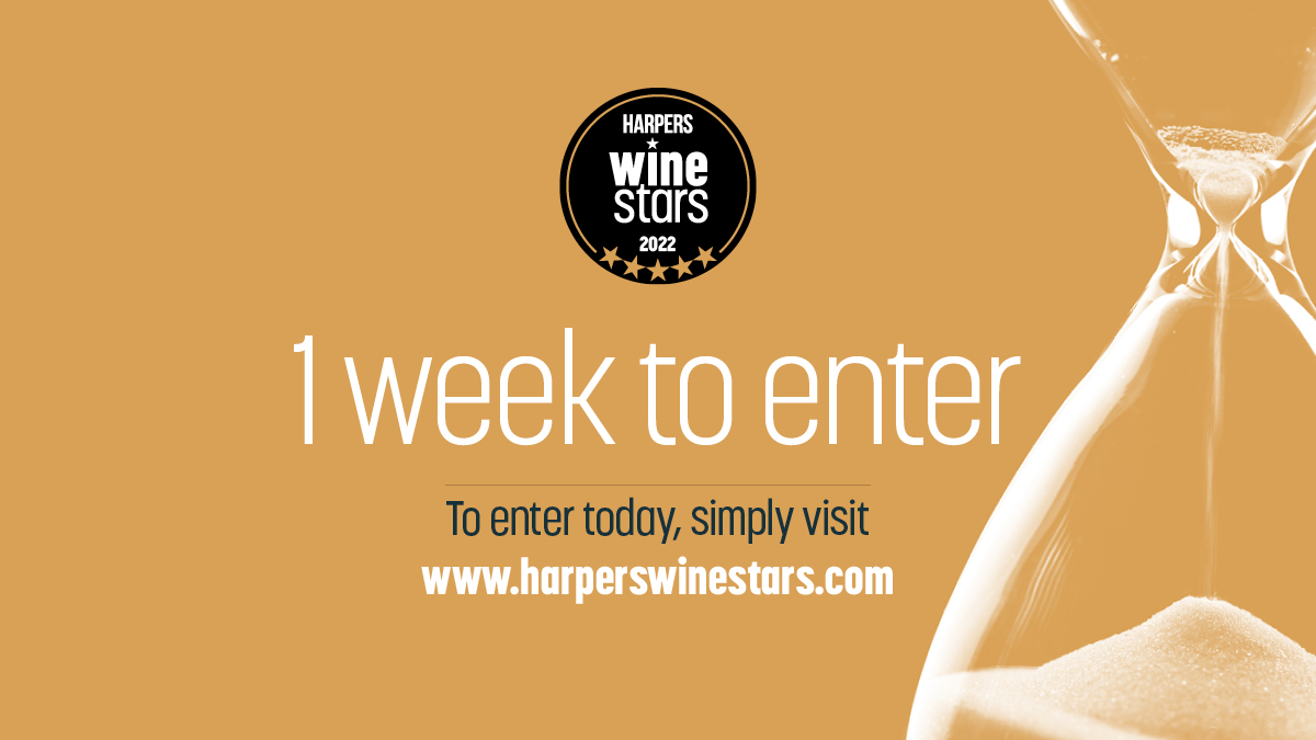 ONE WEEK LEFT TO ENTER
Our judges make their decisions based on taste, value &amp; design making #HarpersWineStars stand out, truly reflecting how UK wine buyers buy. Enter now ow.ly/q4oF50FPxbF
#HarpersWS #wineproduce  #winetaste #worldwines