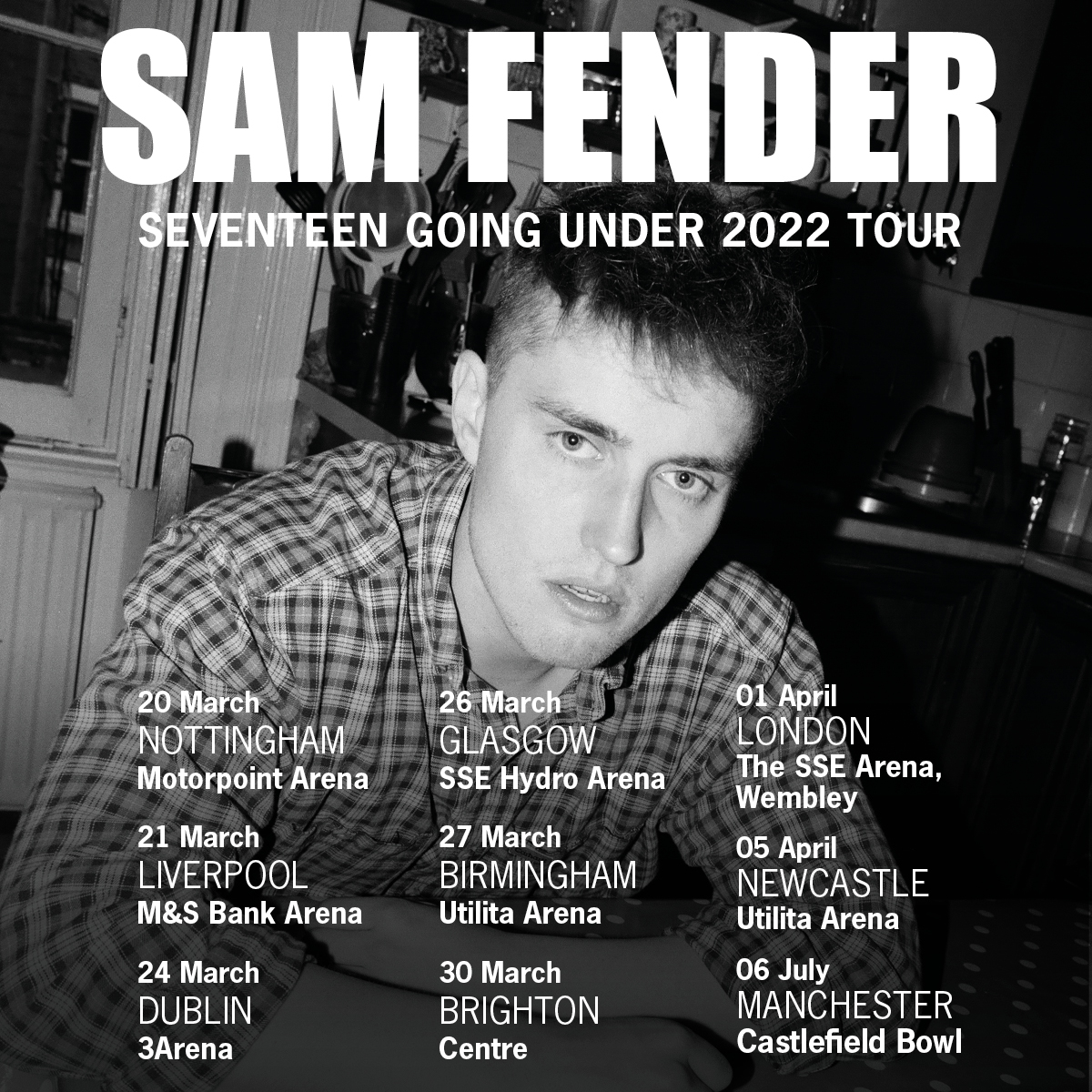 sam fender tickets for sale