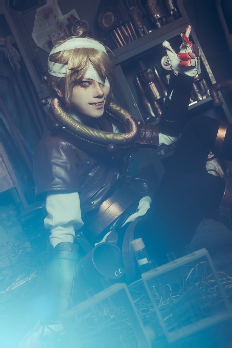 ryunta_game's tweet photo. 【第五人格/コスプレ】

　　　　⚡︎     電解　⚡︎

囚人:りゅんた
📷:@ki_sa_photo https://t.co/YamZp7DmGO