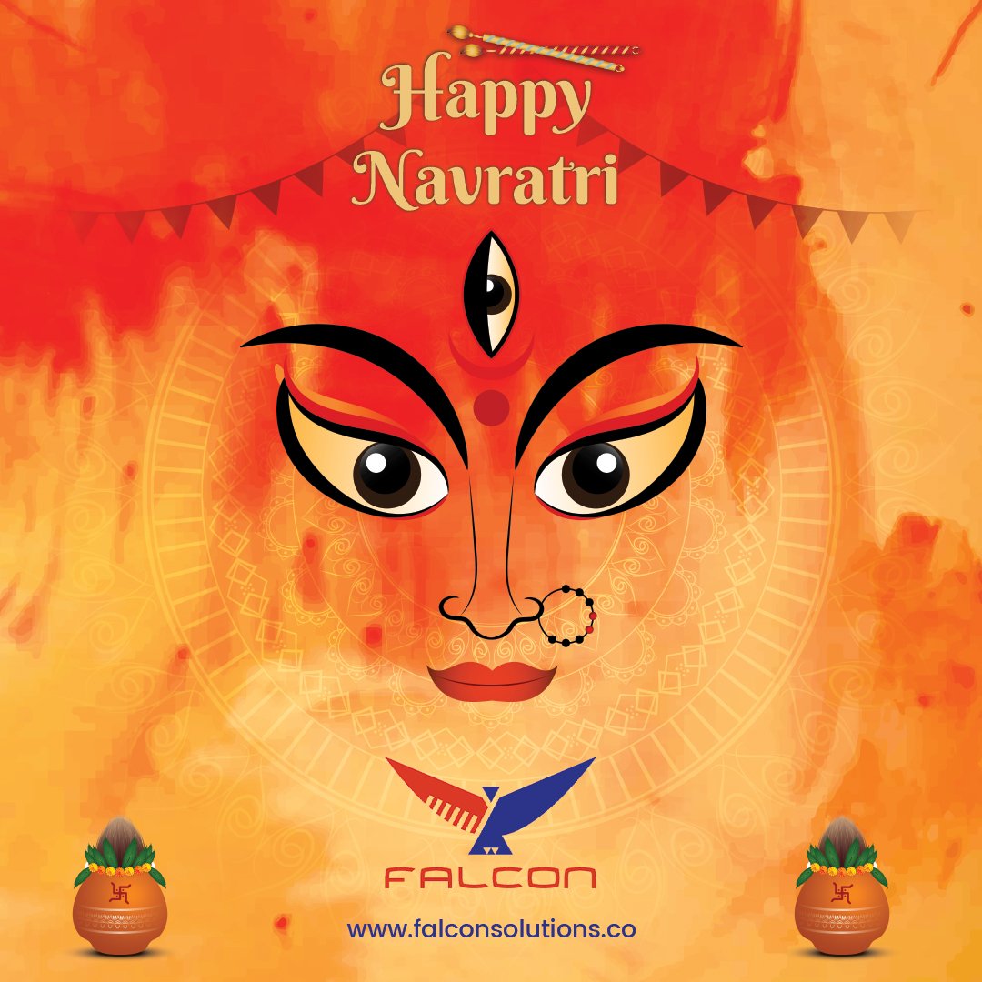 FalconSolCo's tweet photo. May Maa Durga always be there to guide us through the difficult times of our lives. Warm greetings on the occasion of #Navratri to you and your loved ones.
#navratri2021 #navratrispecial #festivevibes #festivalsofindia #festiveseason #festival https://t.co/5NbAu36XiE