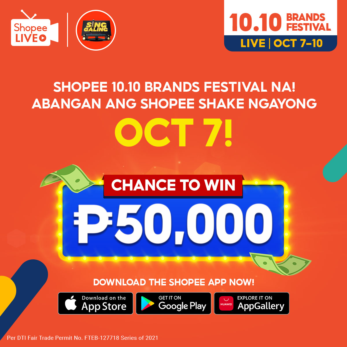TV5manila's tweet photo. Mga ka-Awitbahay! Para sa all-out kantawanan kasama ang #SingGalingTV5, sali na sa masayang Shopee shake for a chance to win P50,000! π€³
Download the app now! π₯³
#SingTernational #TodoMaxPrimetimeSingko #IBAsa5 https://t.co/14gxViv5cD