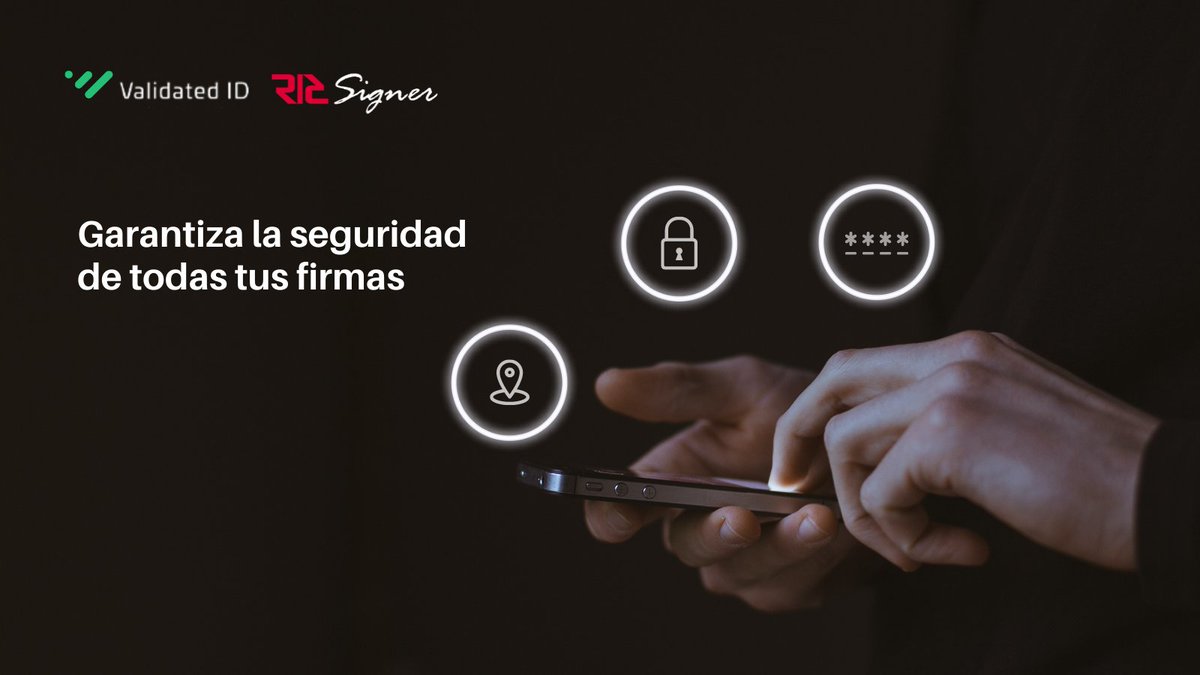 RICDOC_division's tweet photo. Firma de manera segura y legal y ponte en manos de soluciones digitales que garanticen la seguridad y la confidencialidad de todos tus datos. Simplifica los procesos y optimiza tu experiencia con #RICSigner y @ValidatedID
✔ Link> https://t.co/sNitgjfuyr #DigitalTransformation https://t.co/bdGU0x6RxK