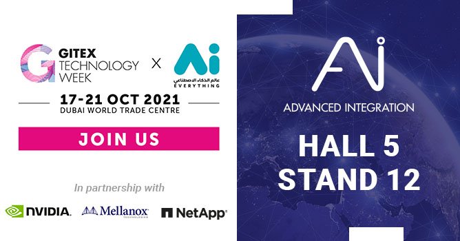 TECHxMediaUAE's tweet photo. Join Advanced Integration @GITEXTechWeek 2021  

 #artificialintelligence #AI #AdvancedIntegration #Gitex2021 #Gitextechnologyweek #aisolutionprovider #solutionprovider #aitechnology #techx #techxmedia https://t.co/THLcG76yj0
