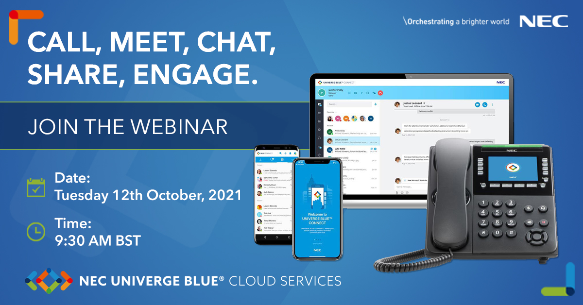 team_trust's tweet photo. 🚨 Don’t forget to register for next week’s webinar! 🚨

Join the webinar to find out more about NEC's UNIVERGE BLUE, the #1 Business Communications Platform, and what makes it so unique in the marketplace.

Register here: https://t.co/BDyOMGREba

#NEC #UNIVERGE_BLUE #webinar https://t.co/xJ1uczjJ2B
