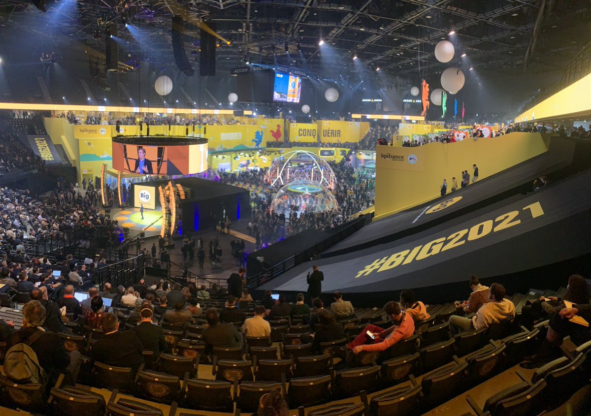 Quand <a href="/Bpifrance/">Bpifrance</a> voit les choses en grand, c’est vraiment BIG !! <a href="/Accor_Arena/">Accor Arena</a> #bercy