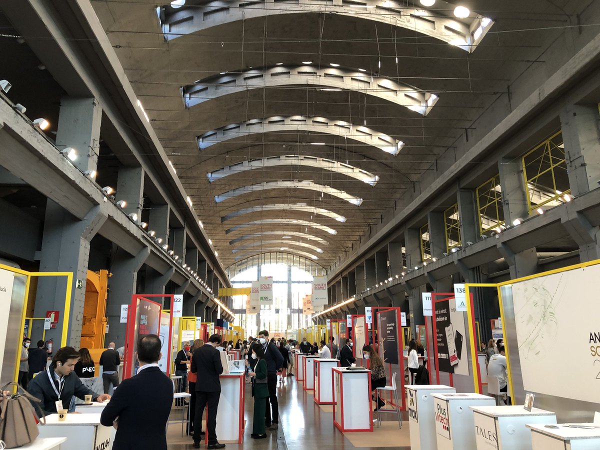 Hoy estamos en #SouthSummit21 conectando con otras startups y haciendo network a tope.