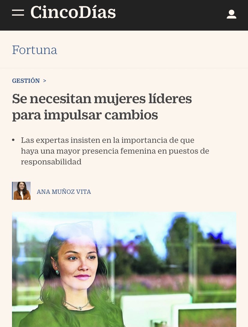 ▫️Se necesitan #MujeresLíderes para impulsar cambios. Las expertas insisten en la importancia de que haya una mayor presencia femenina en puestos de responsabilidad. "Lo importante es que lleguen a posiciones de liderazgo"

• Hoy en <a href="/CincoDiascom/">CincoDiascom</a>: cincodias.elpais.com/cincodias/2021…