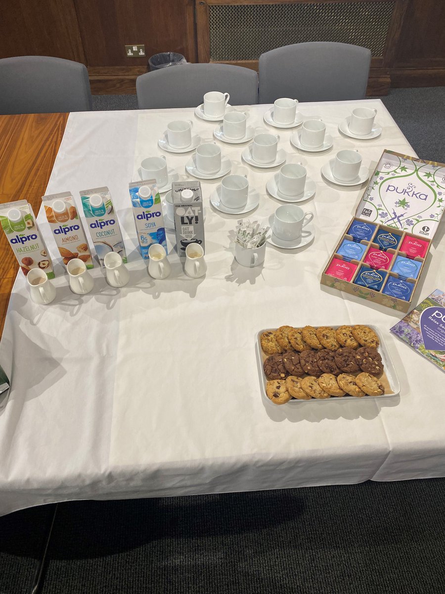 Thanks <a href="/harrydotcom_/">HK</a> who organised coffee tasting with <a href="/OfficeCoffeeCo/">Office Coffee Co</a> as part of our #HealthandWellbeing week. Harry is the ‘Green King’, the coffee offsets all CO2 emissions generated from their production &amp; partnered with the @worldlandtrust to protect our rainforests.