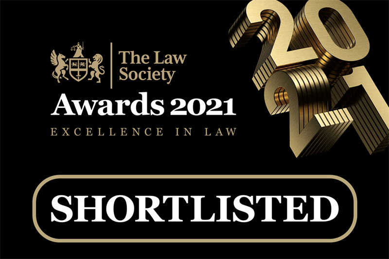 We're shortlisted for two awards at today's Law Society Excellence Awards, including 'Excellence in Practice Promotion' and 'Excellence in Pro Bono'. Looking forward to the awards ceremony! lawsociety.org.uk/campaigns/exce… #LawSocAwards #fingerscrossed #Innovation