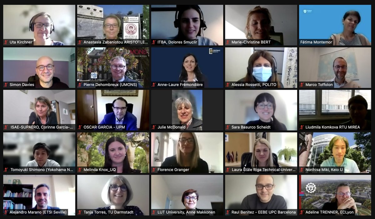 TIMEAssociation's tweet photo. Even if virtually, what a wonderful time to be with the #TIMEAssociation Members - Now 59 universities from 25 countries!  Happy to work with the new T.I.M.E. Psdt, Rector Guillermo Cisneros, @UPM!

🤞 for our next GA 2022... at @UQ_News, Australia! https://t.co/1Ts3n419Ir