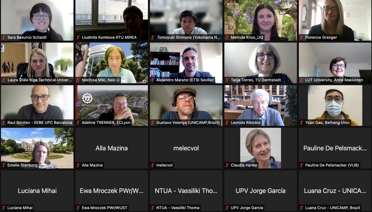 TIMEAssociation's tweet photo. Even if virtually, what a wonderful time to be with the #TIMEAssociation Members - Now 59 universities from 25 countries!  Happy to work with the new T.I.M.E. Psdt, Rector Guillermo Cisneros, @UPM!

🤞 for our next GA 2022... at @UQ_News, Australia! https://t.co/1Ts3n419Ir