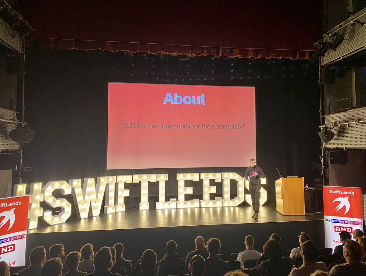 nzupan's tweet image. And so it begins! #SwiftLeeds