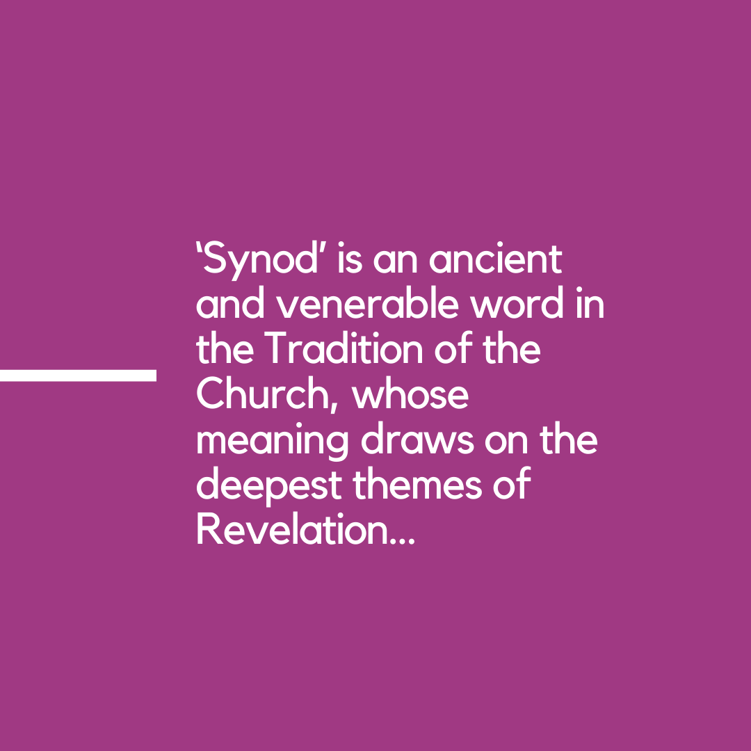 Synod_va's tweet photo. The Synod on Synodality begins on Saturday. Need to be reminded about the details of our journey? Here is what you need to know for Saturday. 

📌What is a synod?
#Synod #ListeningChurch https://t.co/7tCOEuR7LO