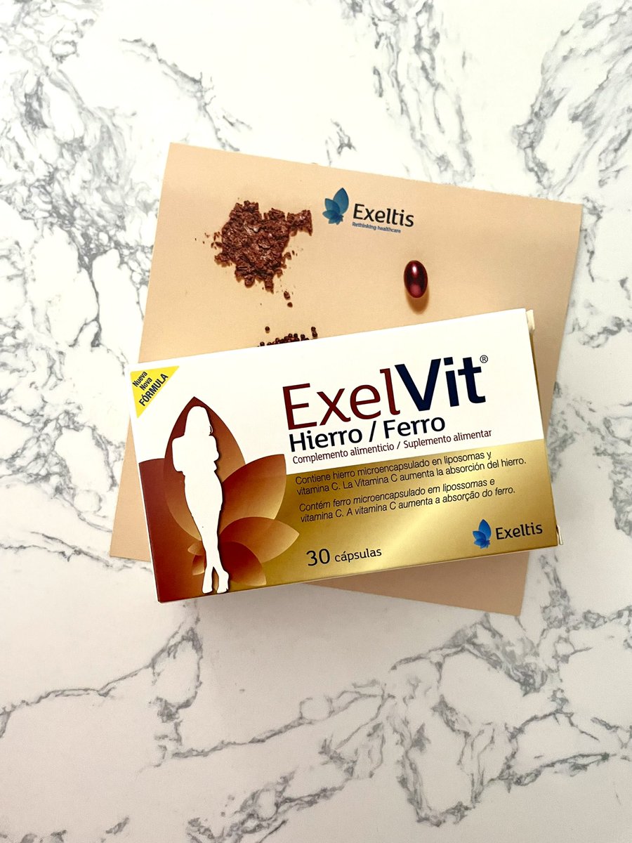 Gracias Exeltis por dejarme probar este complemento alimenticio a base de Hierro microencapsulado,vitamina C,B,ácido fólico y cobre
#ExelvitHierro #Hierroliposomado #SaludyBienestar #PonleExelvitHierro #ComplementoAlimenticio