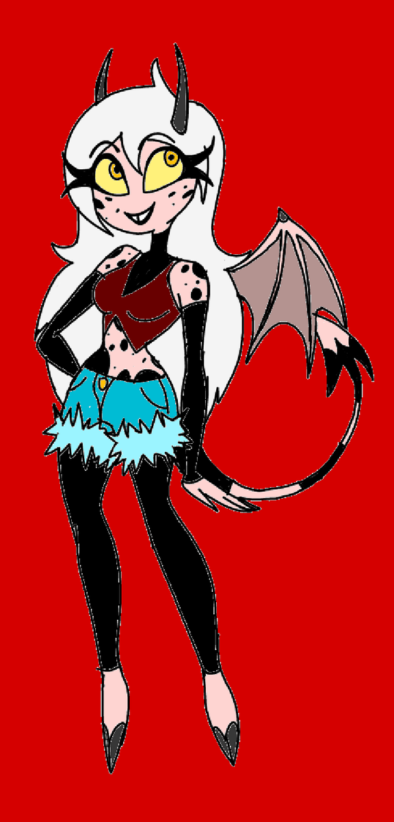 My new character for Helluva Boss Rps, I drew it myself