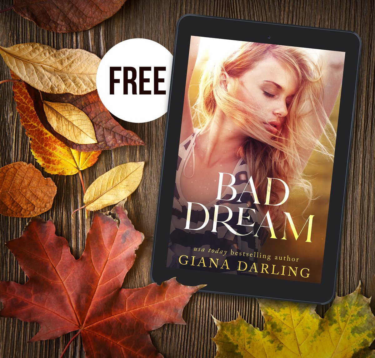 Etoyes75's tweet photo. Bad Dream by @GianaDarling is now LIVE and FREE!

Download today on all platforms! 
Amazon: https://t.co/vlqeWc6Y6s 

#dangerouspress #midnightydynasty #ContemporaryRomance #NewAdultRomance #ComingofAgeRomance #AgeGap #Alphahero #Enemiestolovers @valentine_pr_ #readnow https://t.co/LdiOi3WcZ6