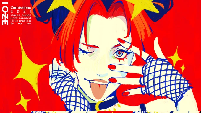09.2021 COMISSION 🌟
For @//luna_vtube 