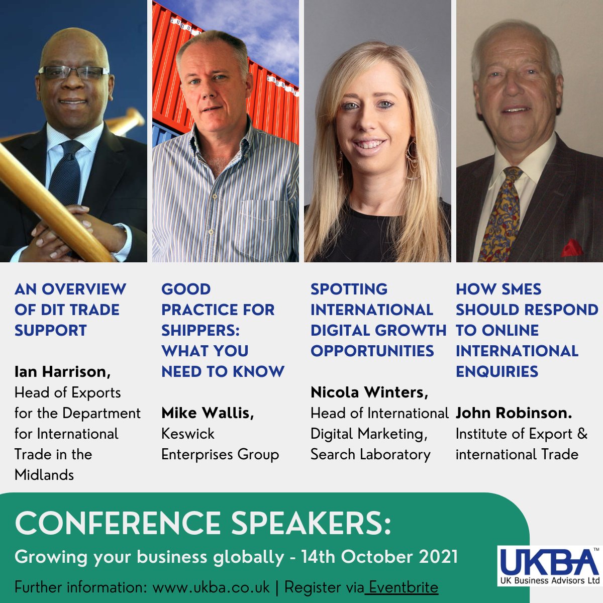 4LGBA's tweet image. "Growing your business globally" -  The UK Business Advisors conference is on the 14th of Oct via Zoom. Register free on Eventbrite and don't miss this opportunity to gain knowledge and ask the experts questions 
linkedin.com/feed/update/ur… #event