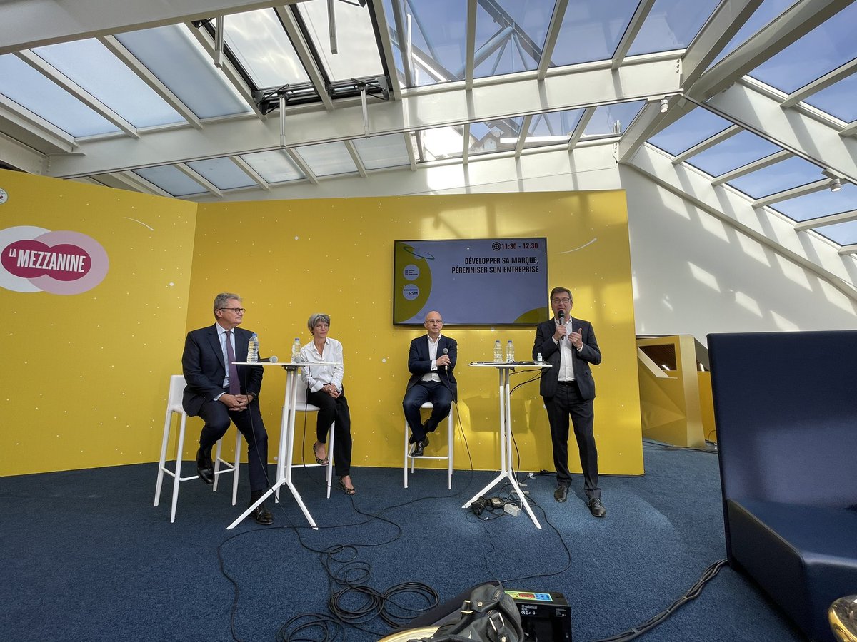 Developper sa marque c’est pérenniser son entreprise. C’est parler aux clients, aux talents, aux partenaires. C’est accepter d’être réunis sous une bannière commune pour être mieux identifié. On en parle sur #Big2021   avec <a href="/JLChetrit/">Jean Luc Chetrit</a> <a href="/Uniondesmarques/">Union des marques</a> <a href="/inli_officiel/">in'li</a> et <a href="/RSMFrance/">RSM France</a>