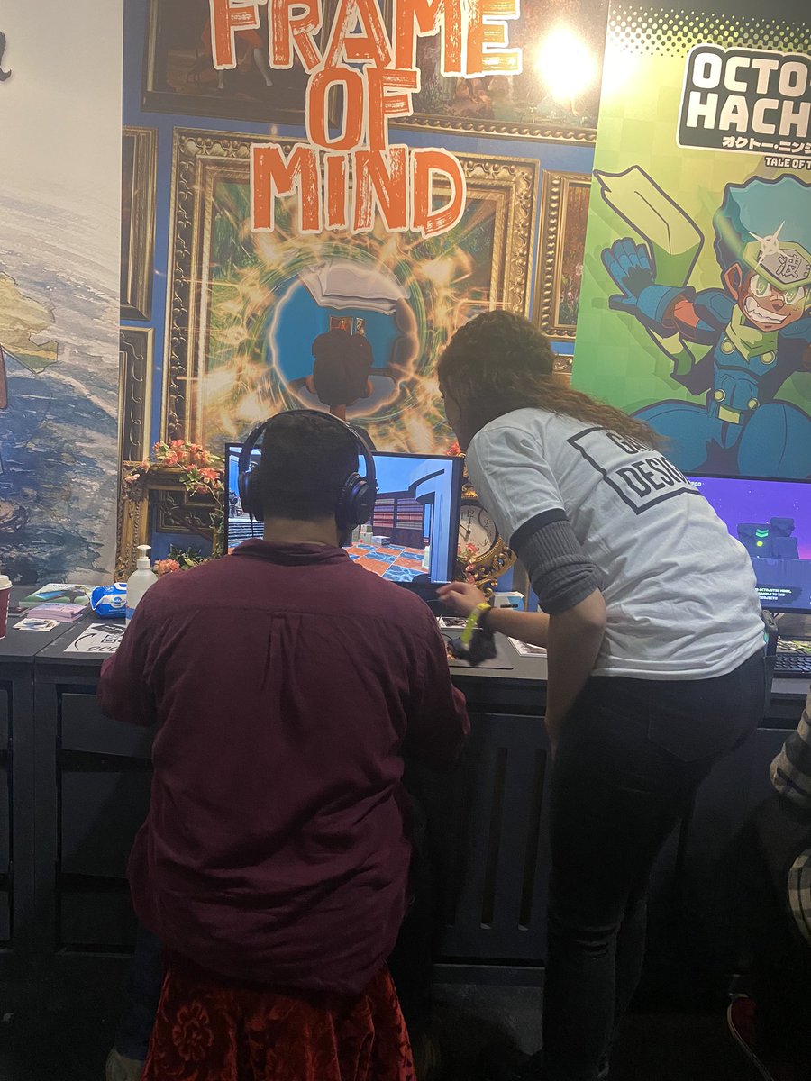 Here <a href="/EGX/">EGX</a> in the Rezzed zone right at the entrance! Come and give the game a try! #EGX2021 #egxrezzed #indiegames #IndieGameDev #IndieDevs