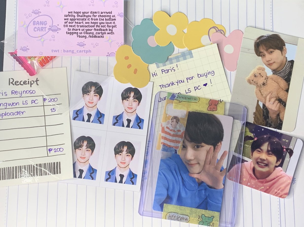 yutamart's tweet photo. #OwnersMailπ @bang_cartph
thank you for letting us adopt jungwon>< sorry den sa late feedbacks ngayon lang binuksan ng friend q ^__^ thank you for the freebies!! nakakakilig so much
#bang_feedbacks https://t.co/nbXr5sCvWs