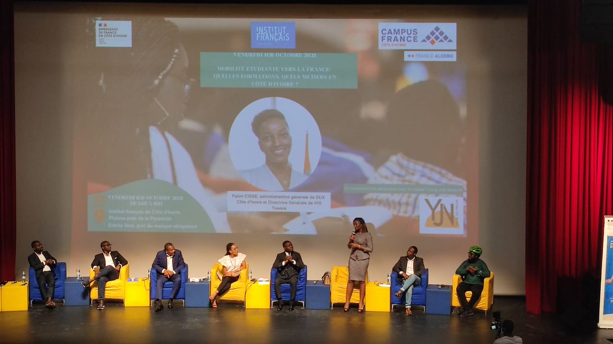 📢"Nous sommes à l'ère de la 4e Révolution industrielle et les pays africains ne sont pas épargnés. Aujourd'hui, plus qu'une envie, cela doit être une responsabilité pour les étudiants, de pouvoir inscrire le continent dans cette 4e révolution industrielle..."
<a href="/CampusIvoire/">Campus France Côte d'Ivoire</a> #Dux