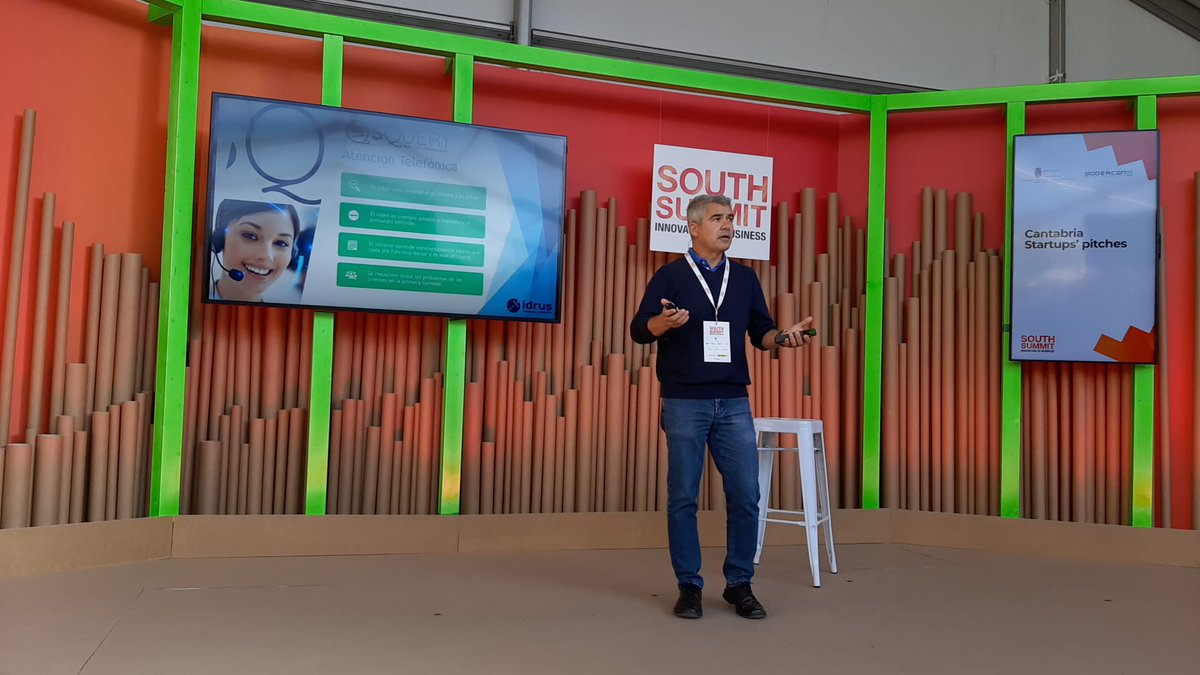 Sodercan's tweet photo. #SouthSummit2021 | Tercera y última jornada del @south_summit Hoy han hecho sus pitch las #startup de #Cantabria:
▪️ Gustavo dos Santos CPO @Uktena_es
▪️ Mario Cabrero de #INDESNOR @INFITEC
▪️ Carlos Recio @Karecal CEO @idrus_si_
▪️ Pablo Sánchez @psanchezmv CEO #ENERLENCE https://t.co/VoN0EK9vlv