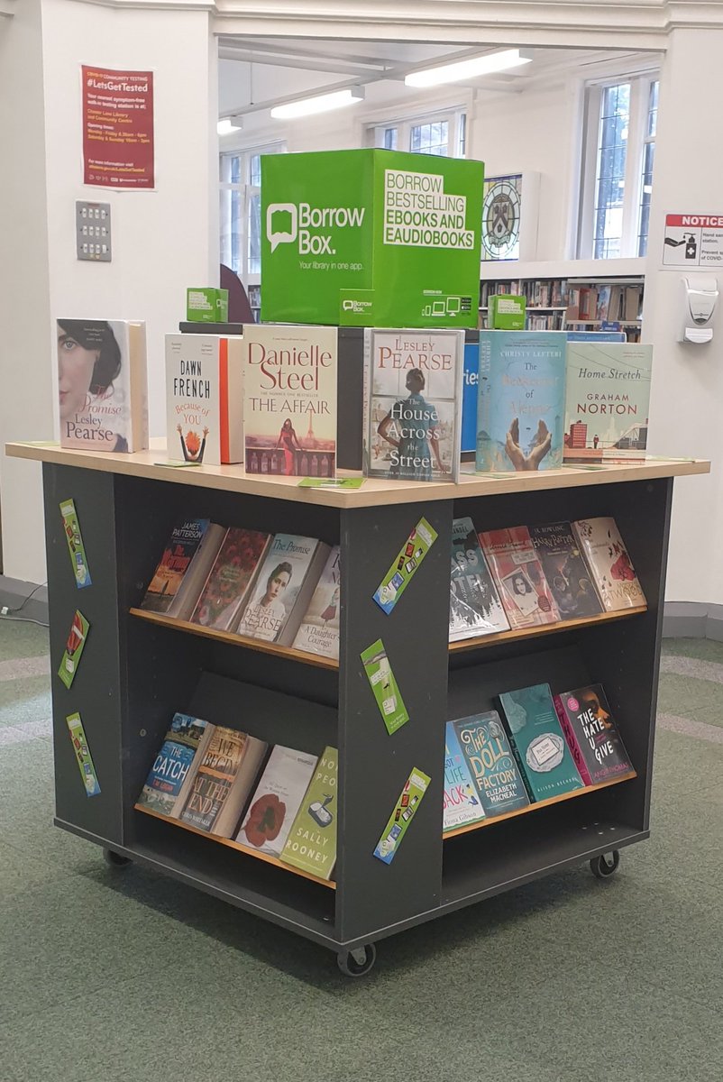 labrussels's tweet photo. All the books on this display are also available for free on @borrowbox with your St Helens library service membership. #borrowBoxBranchDisplay #Sharethechange https://t.co/6fXPrWJVgq