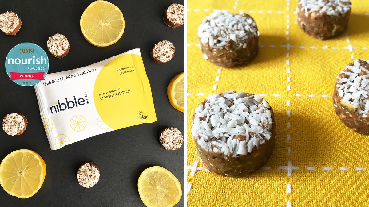 “My go to” dessert or sweet is @nibblesimply Sunny Sicilian Lemon Coconut. I use them in the 5 Day Diet and on our retreat in Wales. These are 21 calories, 2g of carbs, so less than 1 GL so do check them out at wearenibble.com