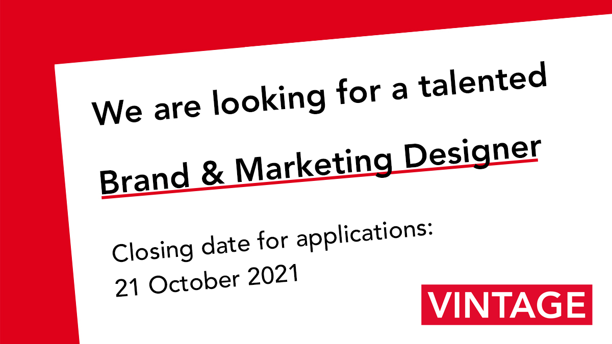 We’re looking for a talented graphic designer to join the award-winning Vintage marketing &amp; brand team. Could this be you?

Deadline: Thursday 21st October

Find out more via @PRHCareersUK 👇
bit.ly/3cHx9g1