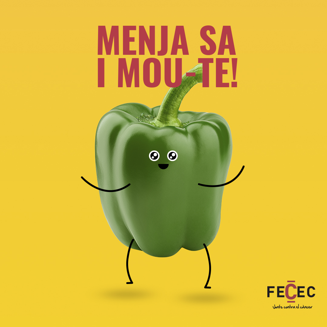 Taula3sector's tweet photo. ✋ Menja sa i mou-te! La @FececFederacio organitza la Setmana Catalana de Prevenció del Càncer amb activitats online i presencials que promouen estils de vida saludables que ajuden a prevenir la malaltia. Consulta les propostes al seu web: 👇https://t.co/vd8Jd2X7Rx #FECEC #SECAPC https://t.co/nB768UdAlA