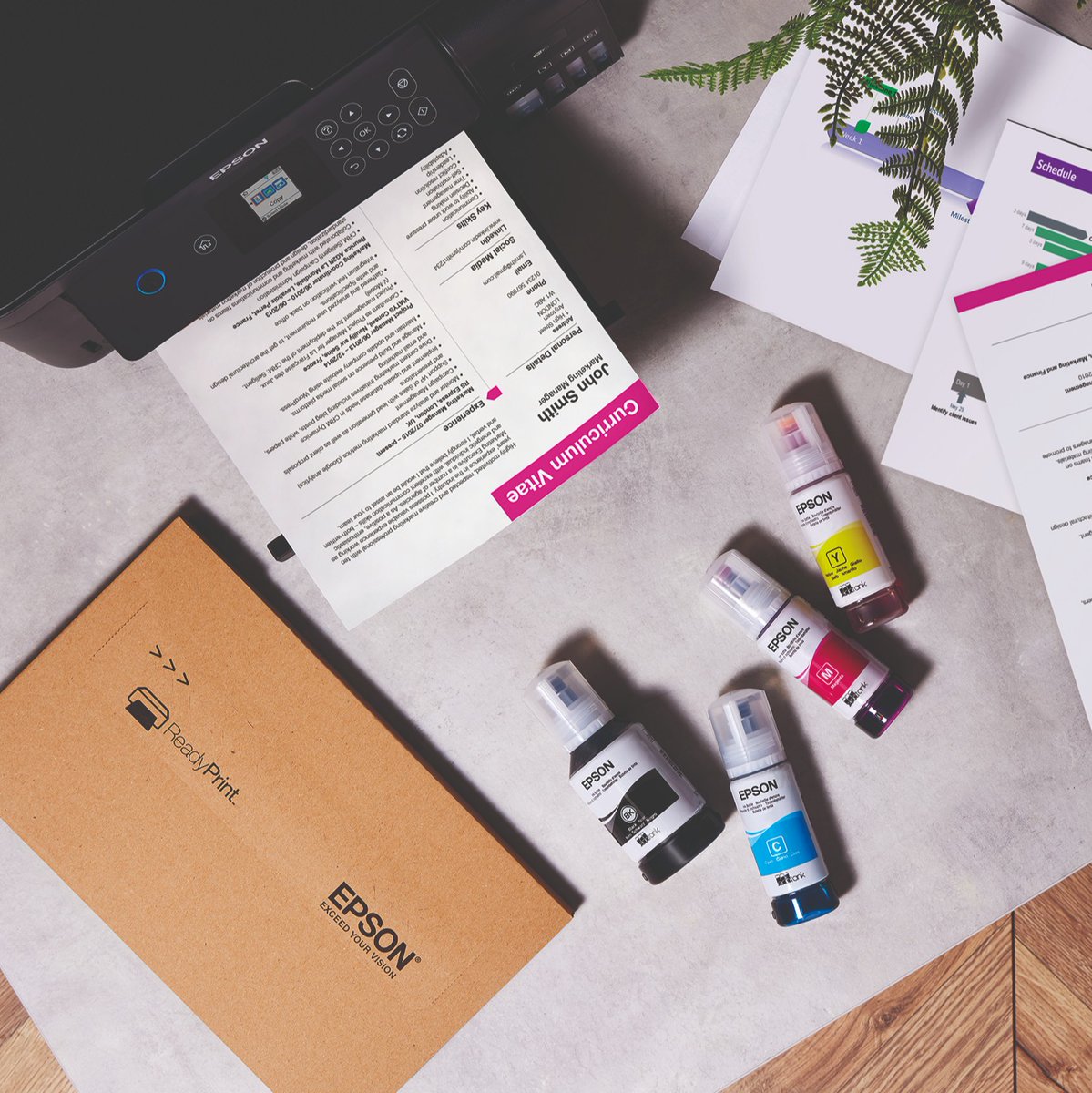 Epson_ES's tweet photo. En #Epson estamos #SiempreReady. Elige el plan #ReadyPrint que mejor se adapte a ti y recibe la tinta en la puerta de tu casa antes de que se te acabe. ¡Y con el código EPSONSTORE2 podrás disfrutar de una suscripción gratuita por 2 meses! https://t.co/M7WgBpC8rj https://t.co/vpQcsz89jk