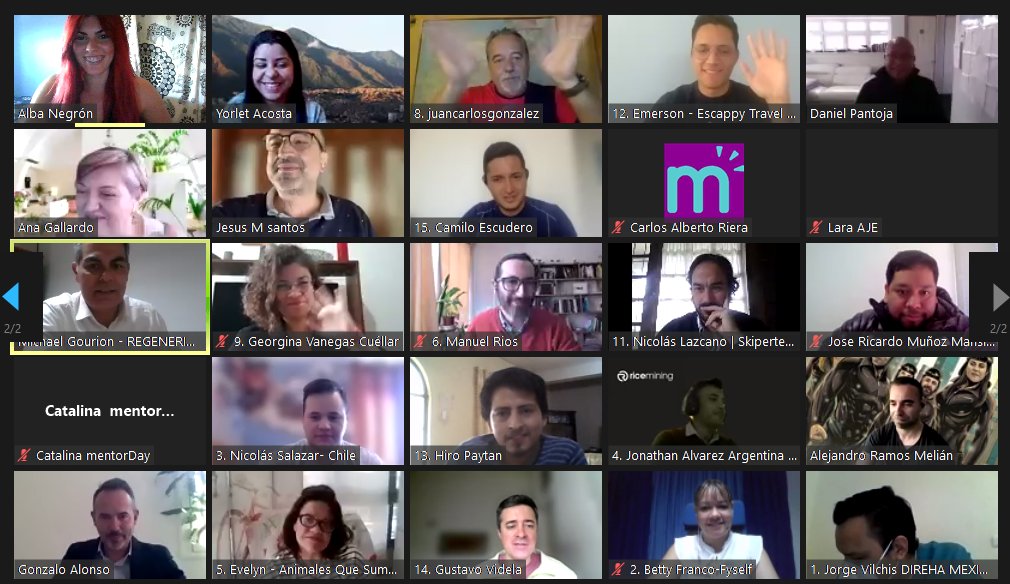mentorday_org's tweet photo. Ayer tuvimos #SpeedMentoring sobre marketing y ventas, un placer contar con esta comunidad dispuesta a ayudar.
@regenering #MerakiContents @AnaMentora
@vi_gar_vi @txsantos #PideMeit
@Air_Flow_One @ajecanarias @Jo_munozm
#GonzaloAlonso @UnCarlosDigital @juanbarham
Mil gracias🤗 https://t.co/mbObfGIs6C