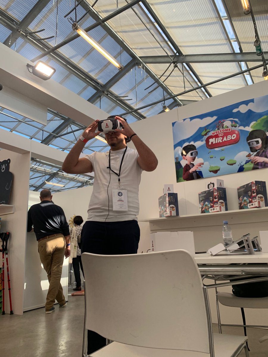 L'équipe Mirabo est en direct du salon des fabricants et jouets français ! 🚀

N'hésitez pas à venir nous voir à notre stand  😀

#salondujouerfrancais #mirabo #anglais #virtualreality #anglaispourenfant