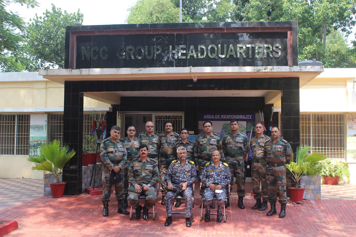 utkalpride's tweet photo. #NationalCadetCorps #OdishaDte #CuttackGp #CommodoreSomenBanerjee DDG, Odisha Dte visited #NCC Gp HQ at #Cuttack for Annual Adm Insp and interacted with Officers, Staff & Cadets
@HQ_DG_NCC
@kalinga_sagar https://t.co/XgRG35AgDV