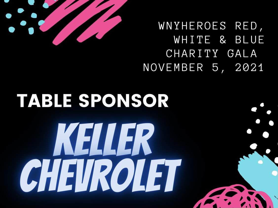 Thank you <a href="/KellerChevrolet/">Keller Chevrolet</a> for being our hero! Your #support will allow us to continue providing our services/programs to those #Veterans and families right here in #WNY. We look forward to seeing you on November 5th.