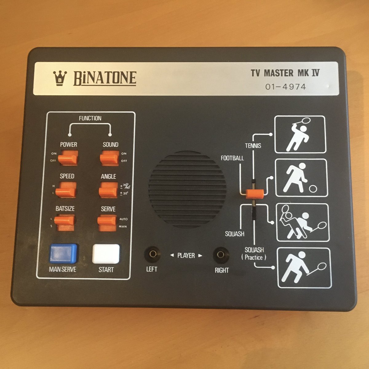 retroguybry's tweet photo. Here’s my latest hardware purchase from eBay. A Binatone TV Master Mk IV. Box is a bit tatty but does include the manual and guarantee. Also the Lasky’s receipt was included from 1978 for £14.95! #Pong #Binatone #TVMaster https://t.co/7ZcKi9X1WD