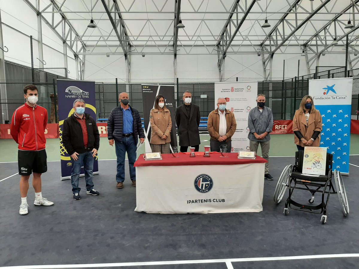🎾 El Campeonato de España de Tenis en silla por Comunidades Autónomas regresa a <a href="/ipartenis/">Ipartenis</a> en Huarte desde mañana viernes y hasta el domingo con los mejores tenistas del país y el estreno de la selección Navarra. 
La selección española se acaba de proclamar subcampeona del mundo