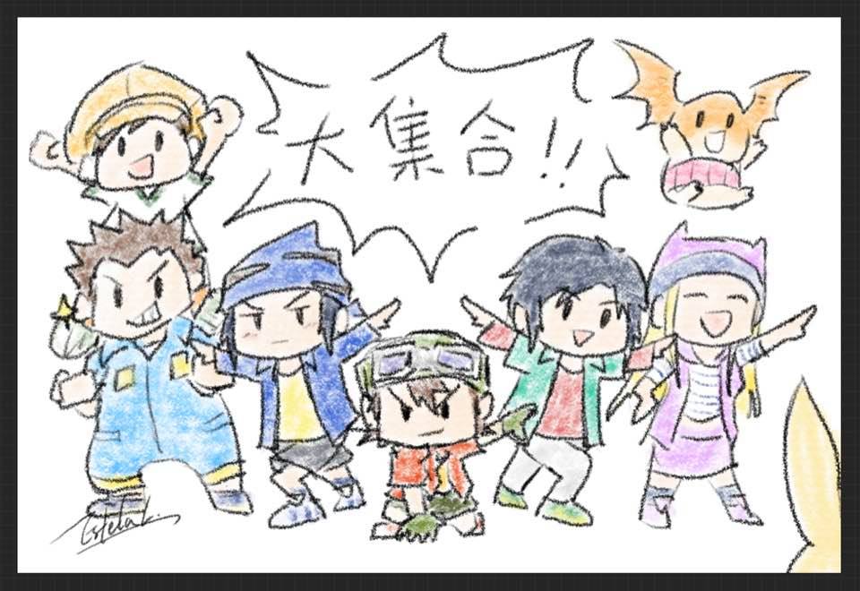 デジモンフロンティアのすべてのキャラクターが好きです。^.^ #digimon