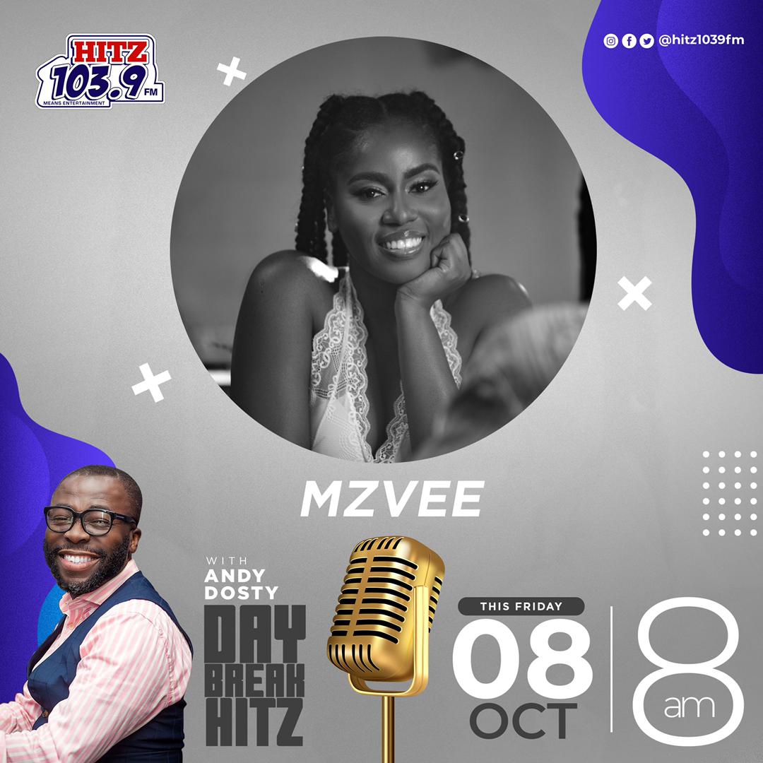 Hitz1039FM's tweet photo. .@mzveegh will join us on #DaybreakHitz tomorrow morning talk about her new project. https://t.co/RCmynv0rQt