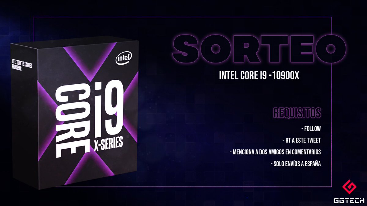 Tenemos una sorpresita!
Gracias a los chicos de @GGTECH_es que me han dado esto para sortear entre vosotros.
Teneis que seguir a <a href="/KhanDobleL/">Khan</a> y @GGTECH_es dadle RT y mencionad a dos amigos.
Suerte chicos

Tenéis los requisitos en la imagen. 
Bases legales
cdn-ggtech.s3.eu-west-3.amazonaws.com/uploads/Normat…