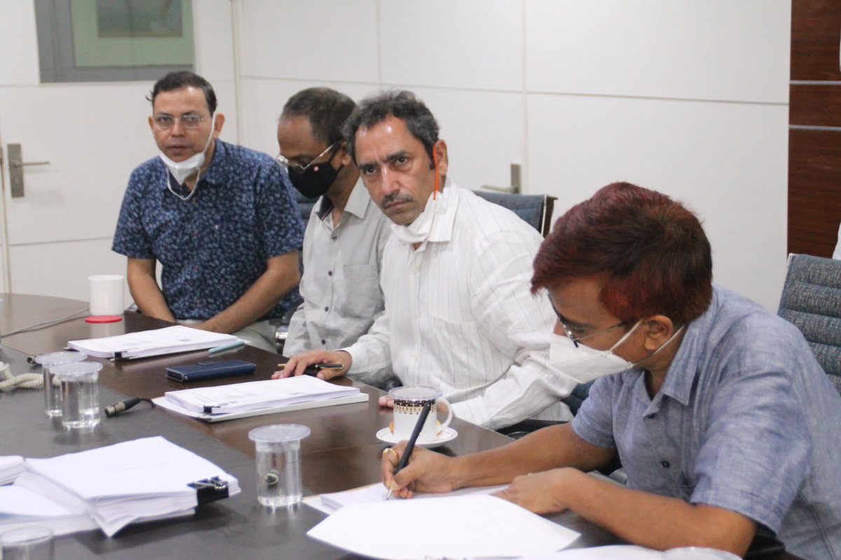 cleanganganmcg's tweet photo. A Concession Agreement between NMCG and Adani for Bhagalpur STP was signed today.

#NamamiGange #Bihar #Bhagalpur https://t.co/iBHUzHGXFX