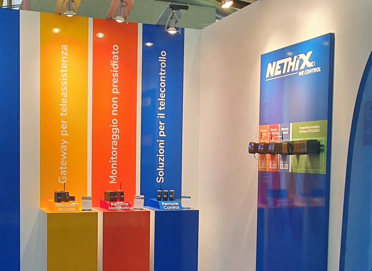 NethixOfficial's tweet photo. Second day at ACCADUEO in Bologna! Come and visit us at hall 20 stand B57 and find Deeplog, our device specially designed for management and monitoring of water distribution networks, and all devices of Nethix family!
#nethix #wecontrol #accadueo #deeplog #water #wefamily https://t.co/GRDQ8YymCw