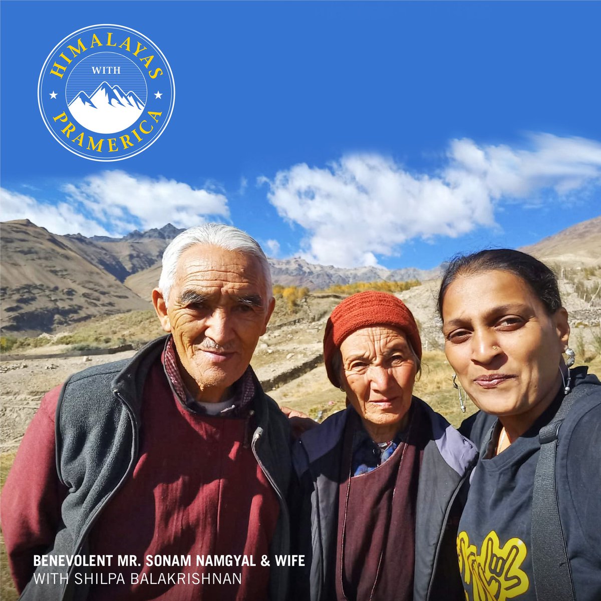 PramericaLife's tweet photo. The tougher the terrain, the stronger you become
@ShilpaB11 received a warm welcome by Mr.Namgyal, the man who fuels the dreams of youngsters in Zanskar
#HimalayasWithPramerica 
#GoOutAndLive #TravelResponsibly #SoloRider #TransHimalayanRange #FemaleRider #PramericaLifeInsurance https://t.co/qoZQgQP1By