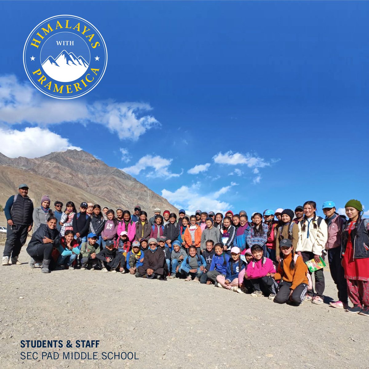 PramericaLife's tweet photo. The tougher the terrain, the stronger you become
@ShilpaB11 received a warm welcome by Mr.Namgyal, the man who fuels the dreams of youngsters in Zanskar
#HimalayasWithPramerica 
#GoOutAndLive #TravelResponsibly #SoloRider #TransHimalayanRange #FemaleRider #PramericaLifeInsurance https://t.co/qoZQgQP1By