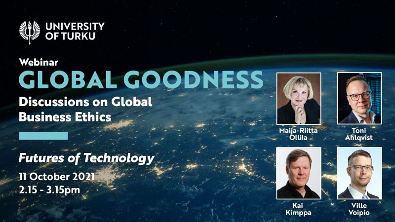 Can we steer the development of technological innovations? Should we be concerned about ethical problems or can technologies actually help solve the great challenges of our time?

Welcome to the Global Goodness webinar on Monday. Read more and register at lnkd.in/eQbv5PG